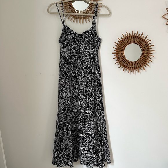 NWT Anthropologie Tina Flounced Midi Dress - Picture 11 of 14
